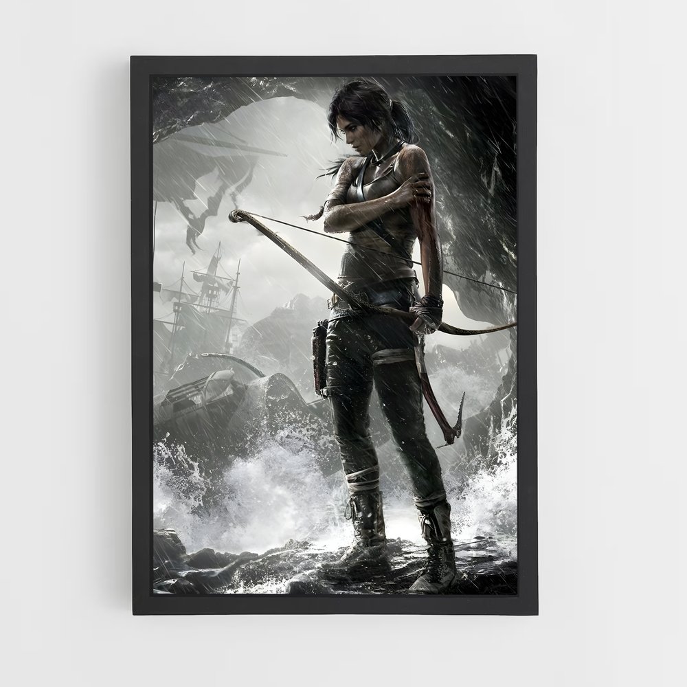 Poster L'Héritière des Tombes – affiche Tomb raider (vue 2)